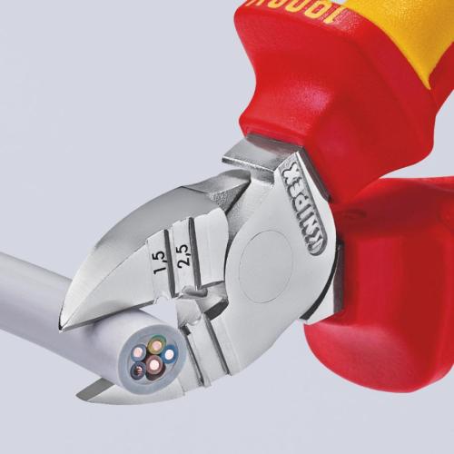 Knipex VDE Insulated Multi-Function Installation Pliers 200mm 13 96 200